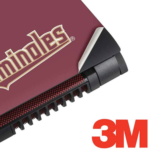 Florida State FSU Seminoles Initials Dell Inspiron Skin